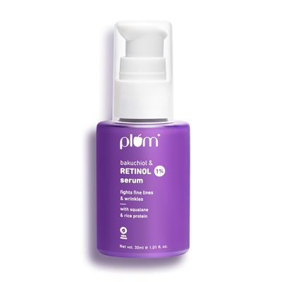 Plum 1% Retinol Anti-Aging Night Face Serum with Bakuchiol-(30ml)_img_0