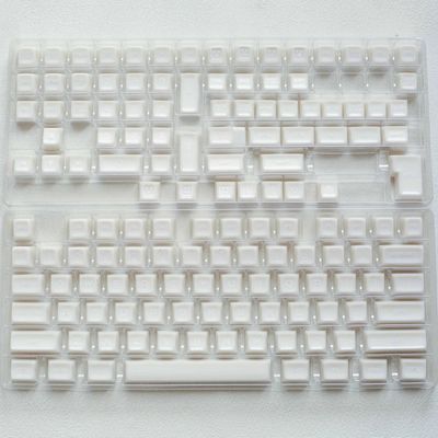 Kbdiy White Translucent SA Profile Doubleshot Keycaps Set_img_3
