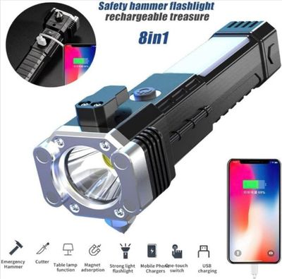 Plastic Rechargeable LED 3W Torch_img_3