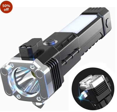 Plastic Rechargeable LED 3W Torch_img_2