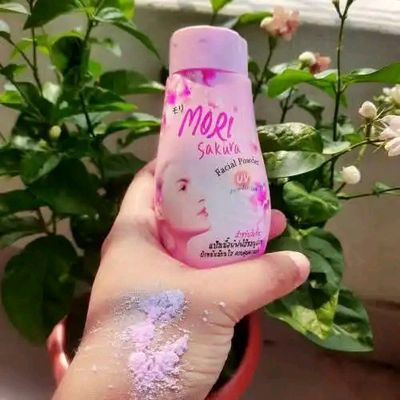 MORI SAKURA FACIAL POWDER ORANGE & PINK (50G)MADE IN THAILAND🇹🇭_img_6