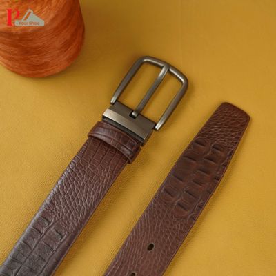 Deep Brown Leather Belt_img_1