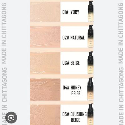 Party Queen 2in1 Full Coverage Foundation 03 Beige_img_1