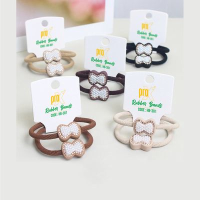 ProX Trendy Ties Hair Band For Women HB-301-3 ( 2pcs ) Multi-Color_img_0