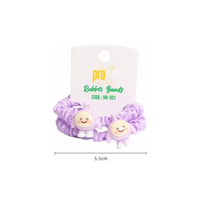 ProX Trendy Ties Hair Band For Women HB-301-4 ( 2pcs ) Multi-Color_img_1