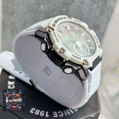 G-Shock || AA 2 Timer Display | White Full_img_2