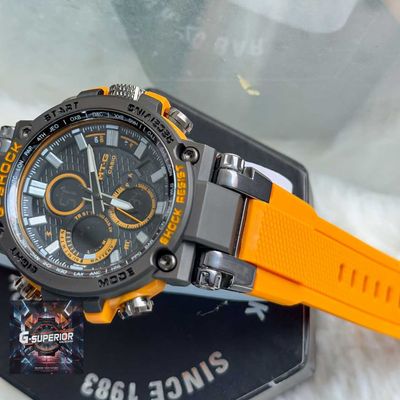 G-Shock || AA Grade || Future design |  Orange Blet matte black body_img_5