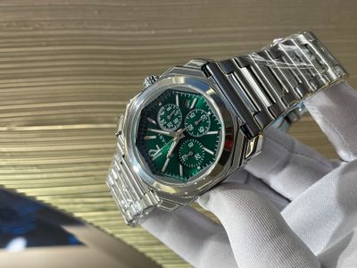 BVLGARI CHRONO GLOSSY GREEN DIAL_img_0