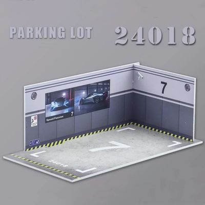 1:24 3-Piece PVC Garage Display Base Diorama (16 Variants)_img_1