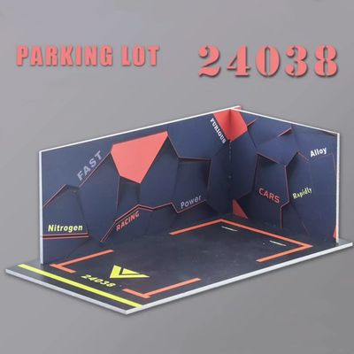1:24 3-Piece PVC Garage Display Base Diorama (16 Variants)_img_3