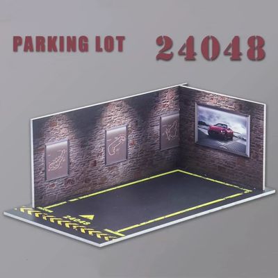 1:24 3-Piece PVC Garage Display Base Diorama (16 Variants)_img_4
