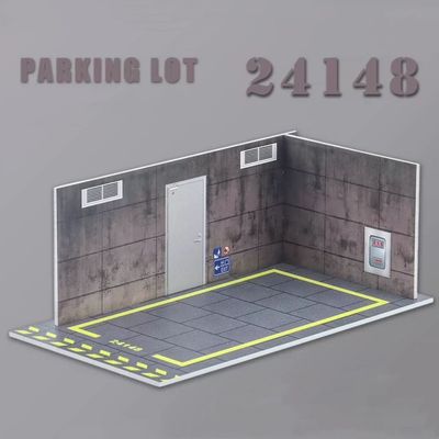 1:24 3-Piece PVC Garage Display Base Diorama (16 Variants)_img_10
