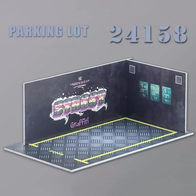 1:24 3-Piece PVC Garage Display Base Diorama (16 Variants)_img_13