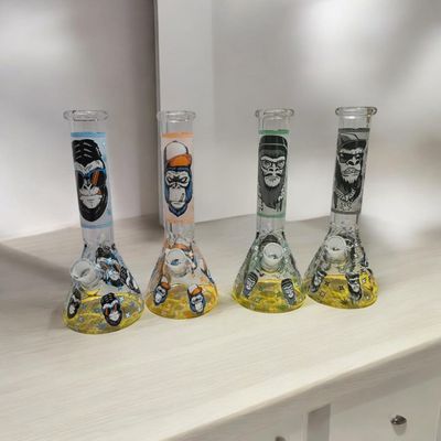 12" Gorilla glass water bong-Glow in the dark_img_0