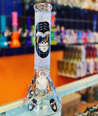 12" Gorilla glass water bong-Glow in the dark_img_2