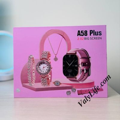 A58 Plus Smartwatch Gift Set_img_4
