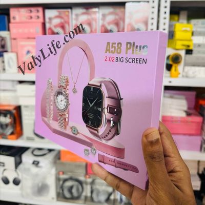 A58 Plus Smartwatch Gift Set_img_8