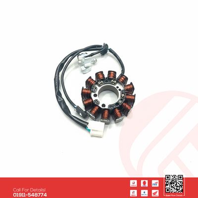 Stator Assy/Armchair Coil for Yamaha FZS V2 FZS V3 & Fazer V2 bike._img_0