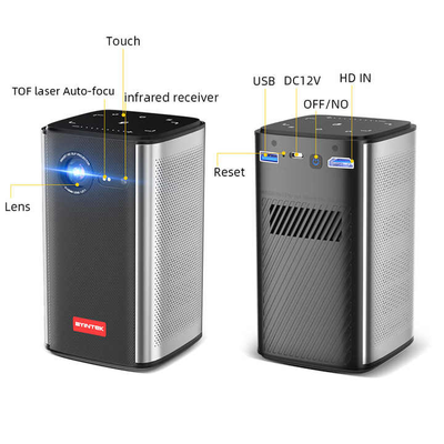 BYINTEK P70 Projector Mini DLP Android Smart Wifi 3D Portable Outdoor 4K_img_7