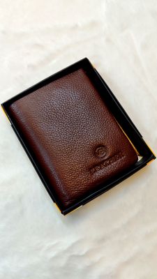 ১০০% চামড়ার মানিব্যাগ মিডিয়াম লং ওয়ালেট_img_3