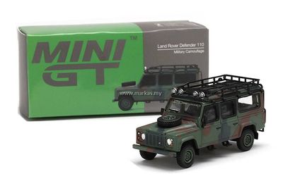 MiniGT 237 Land Rover Defender 110 Military Camouflage_img_0
