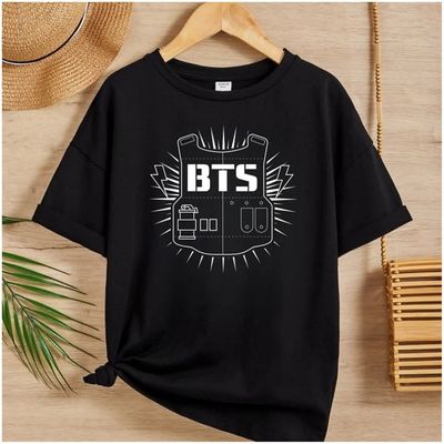 Bts T-shirt  Logo print_img_0