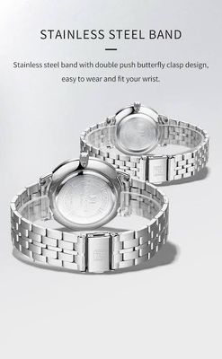 Naviforce 9238 Gents Chain Watch- Blue Dial- Silver Bezel- Silver Chain- TF Code NF935CM_img_7