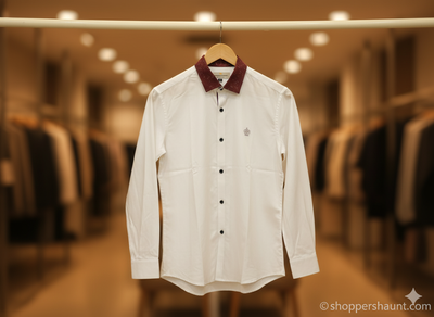 Trendy red white contrast shirt 0089_img_0