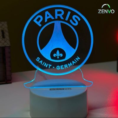 GearUP Acrylic Multicolor Night Lamp (PSG Logo)_img_0