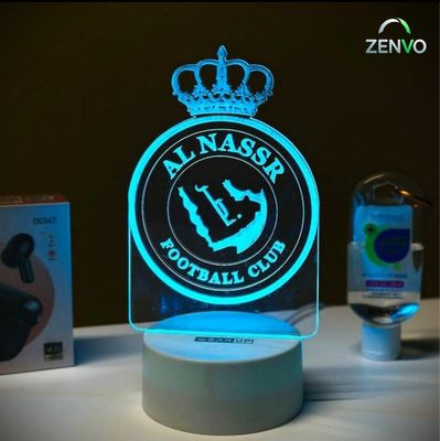 GearUP Acrylic Multicolor Night Lamp (Al-Nassr FC) – WHITE_img_0