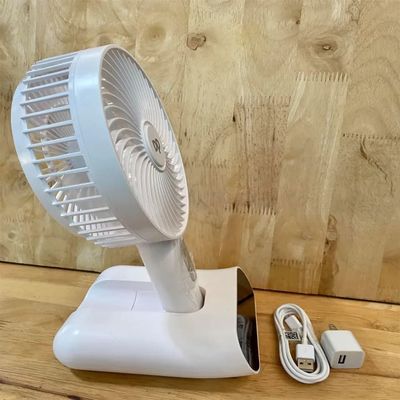 DP 7624 Rechargeable Portable USB Table Fan With LED Light_img_2