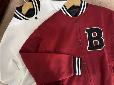 𝐏𝐫𝐞𝐦𝐢𝐮𝐦 𝐎𝐯𝐞𝐫𝐬𝐢𝐳𝐞𝐝 Varsity Jacket- Maroon Color_img_0
