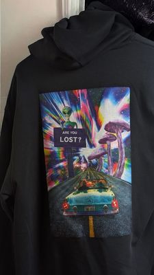 Premium oversized Hoodie- Are you lost?_img_1
