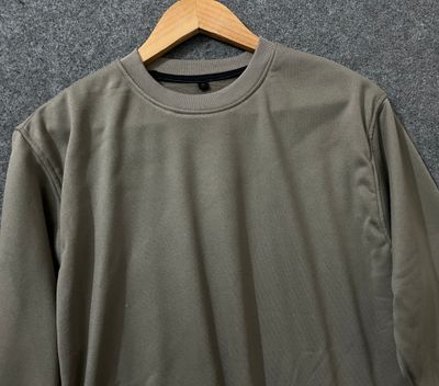 Premium oversized sweatshirt- Light Coffee_img_3