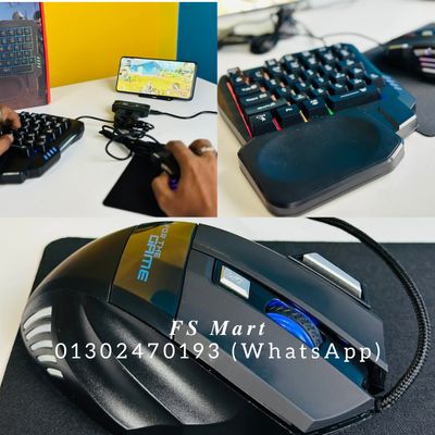 Mobile Gaming RGB Keyboard & Mouse Combo 5 in 1_img_3