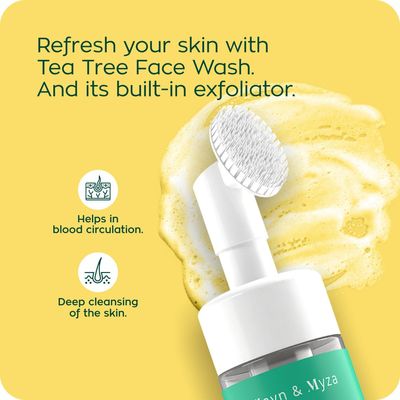 Zayn & Myza Tea Tree and Salicylic Acid Foaming Face Wash for Women (100ml_img_4