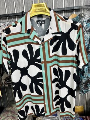 CUBAN SHORT SLEEVE SHIRT (Lilen)