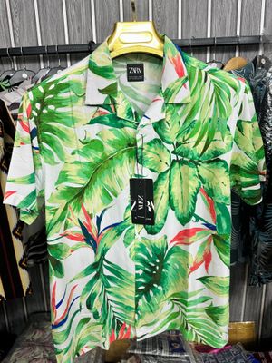 CUBAN SHORT SLEEVE SHIRT (Lilen)