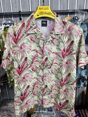 CUBAN SHORT SLEEVE SHIRT (Lilen)