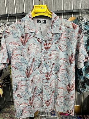 CUBAN SHORT SLEEVE SHIRT (Lilen)
