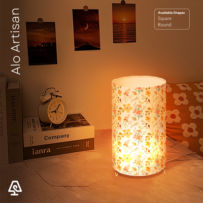 White blossom Table Lamp_img_0