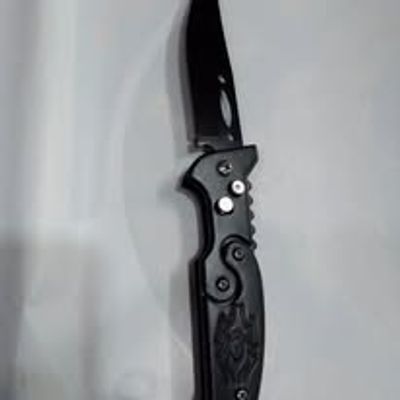 Spider Knife Black (9cm Blade)_img_0