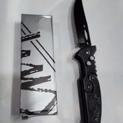 Spider Knife Black (9cm Blade)_img_1