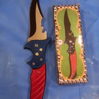Safety Cutting OTF Spring Assisted Fast Open Knife_img_1