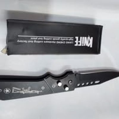 pocket knife 21 cm. automatic, black 20.5 cm._img_0