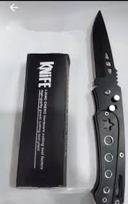 pocket knife 21 cm. automatic, black 20.5 cm._img_2