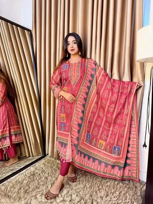 Georgette Readymade Three Piece_img_1