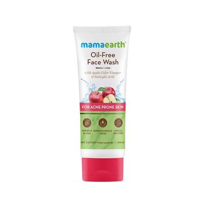 Mamaearth Oil-Free Face Wash – 100ml | For Acne & Oily Skin - 77762_img_1