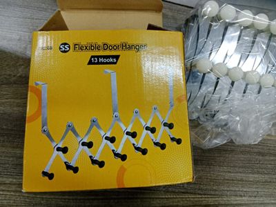 13 Hooks Portable SS Door Hanger_img_1