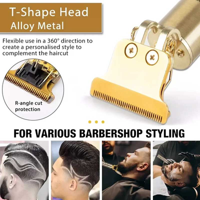 Vintage T9 Hair Cutting Machine Hair Trimmer Recharge Professional Cordless Hair Trimmer_img_1